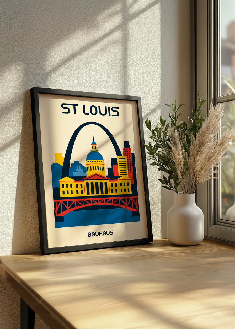 Cuadro St Louis Poster Bauhaus