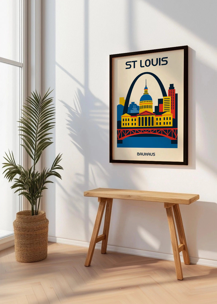 Cuadro St Louis Poster Bauhaus