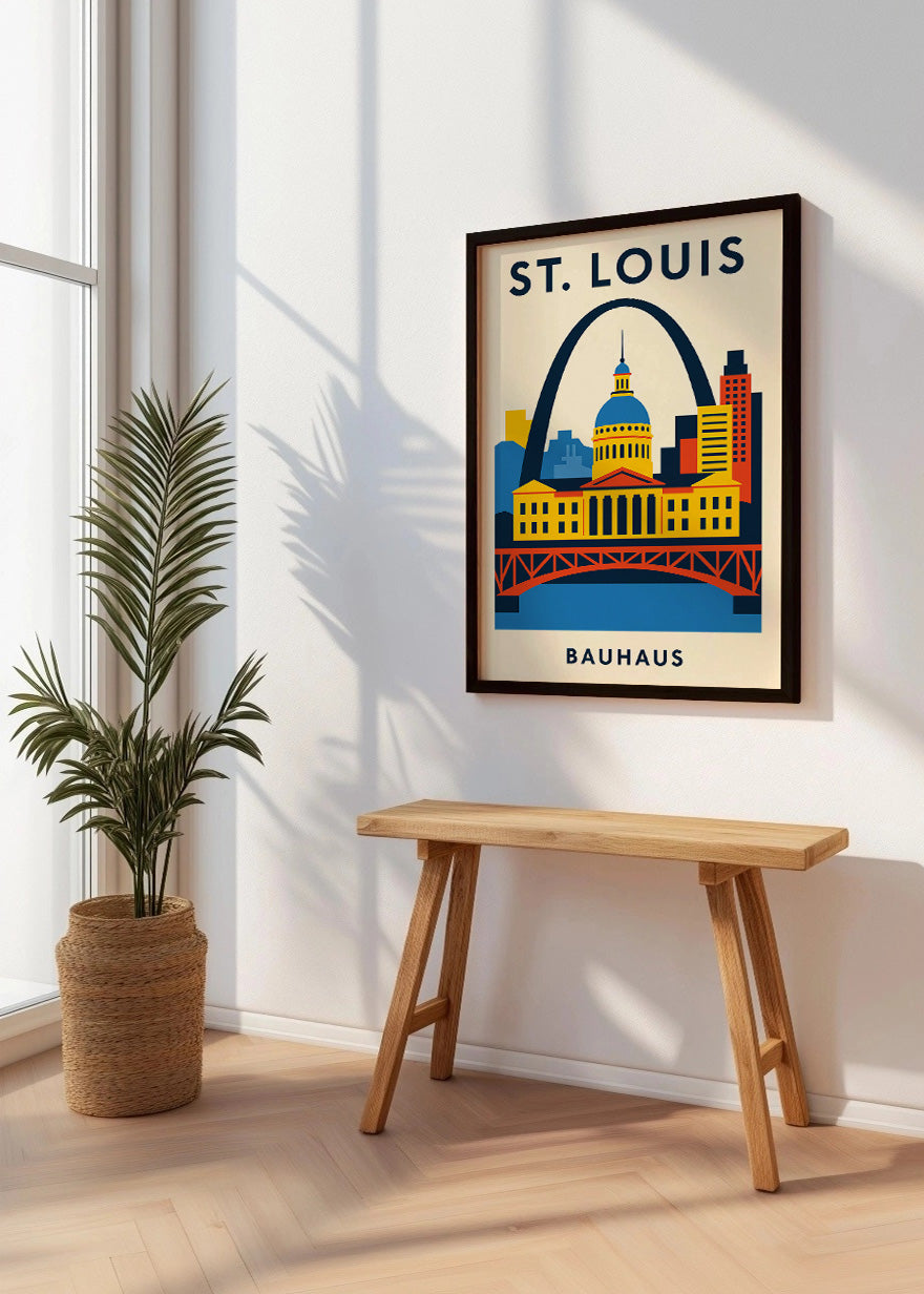 Cuadro St Louis Poster Bauhaus