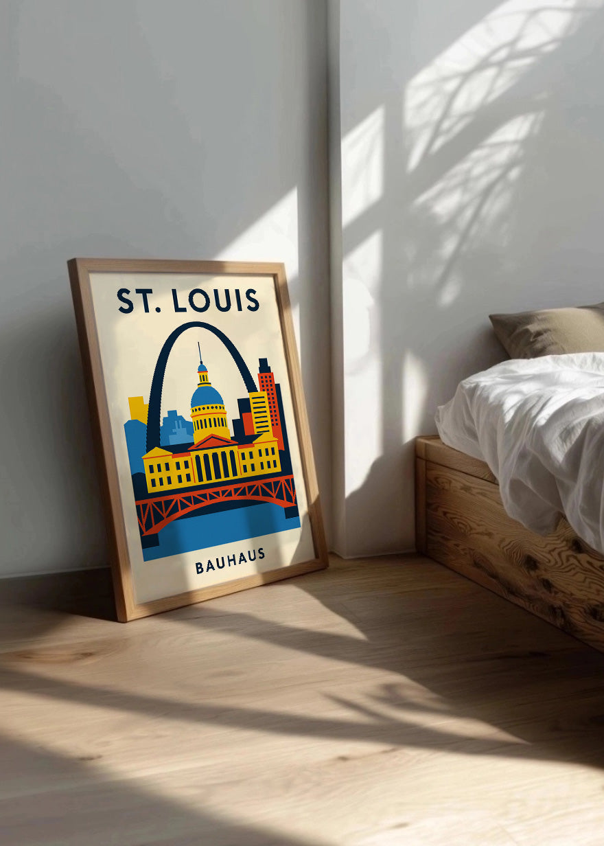 Cuadro St Louis Poster Bauhaus