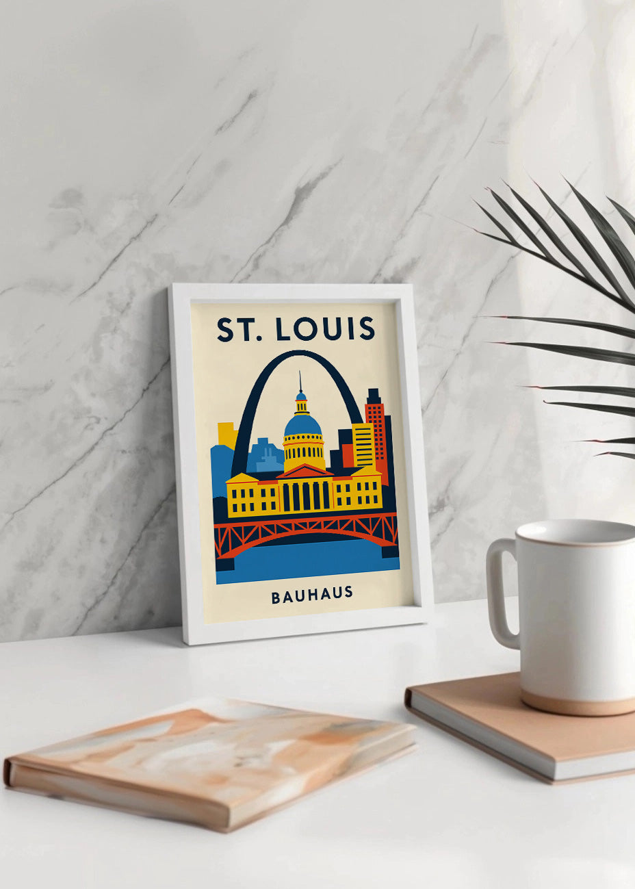 Cuadro St Louis Poster Bauhaus