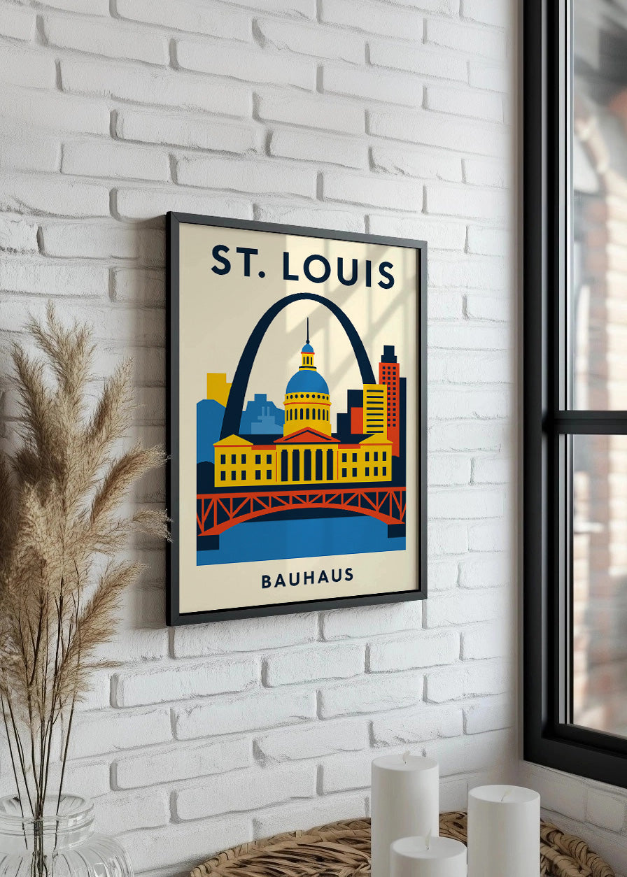 Cuadro St Louis Poster Bauhaus
