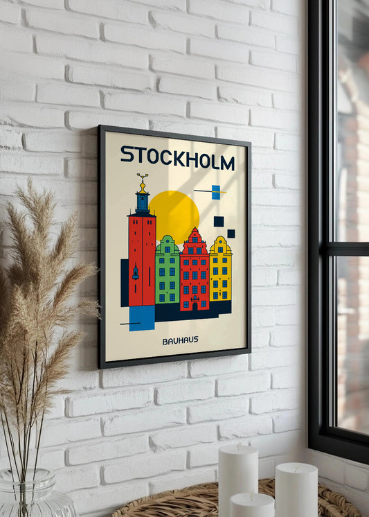 Cuadro Stockholm Poster Bauhaus