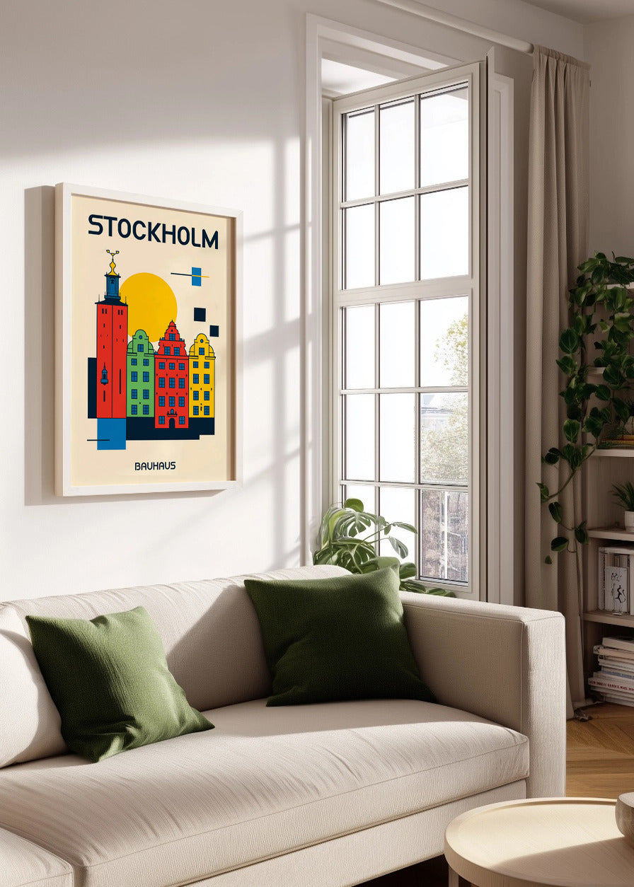 Cuadro Stockholm Poster Bauhaus