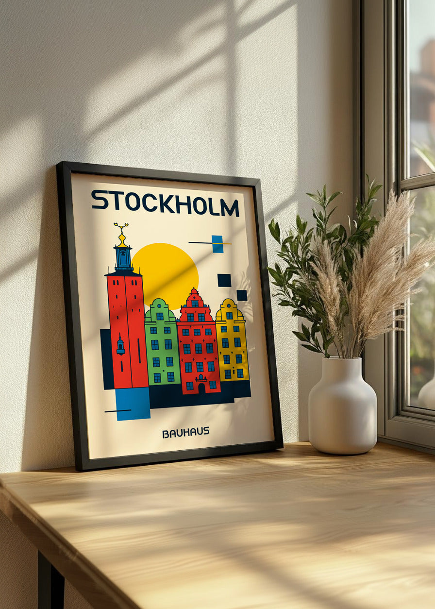 Cuadro Stockholm Poster Bauhaus