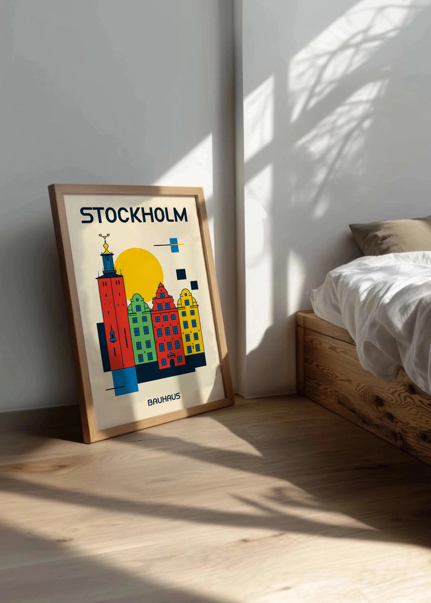 Cuadro Stockholm Poster Bauhaus