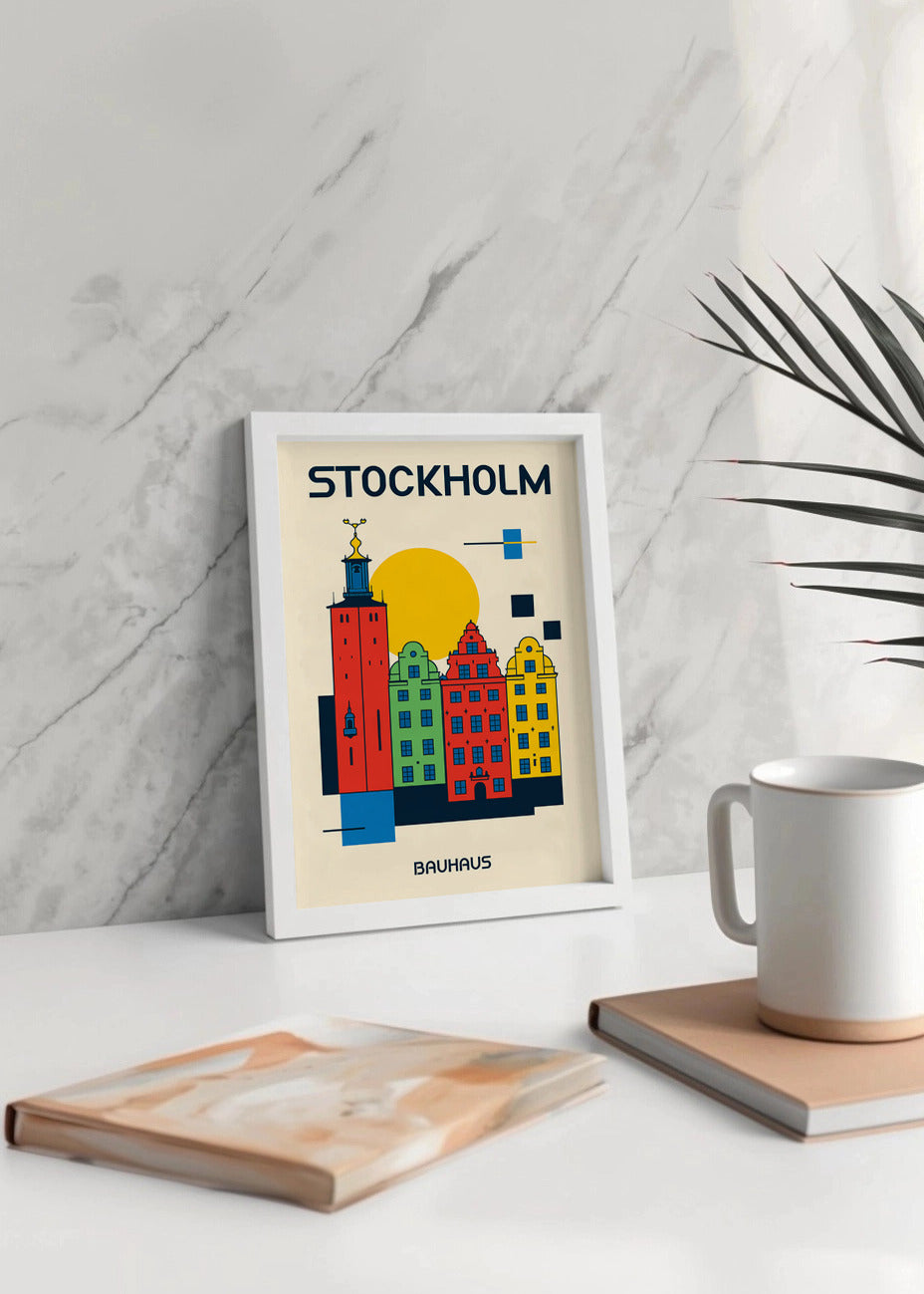Cuadro Stockholm Poster Bauhaus