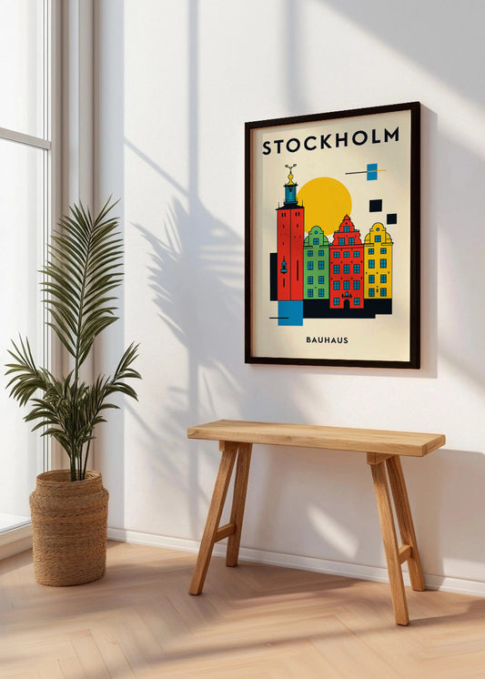 Cuadro Stockholm Poster Bauhaus