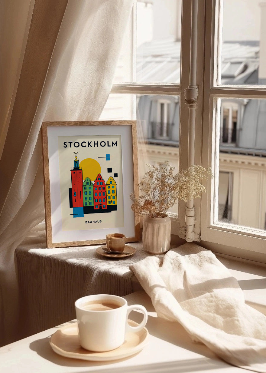 Cuadro Stockholm Poster Bauhaus