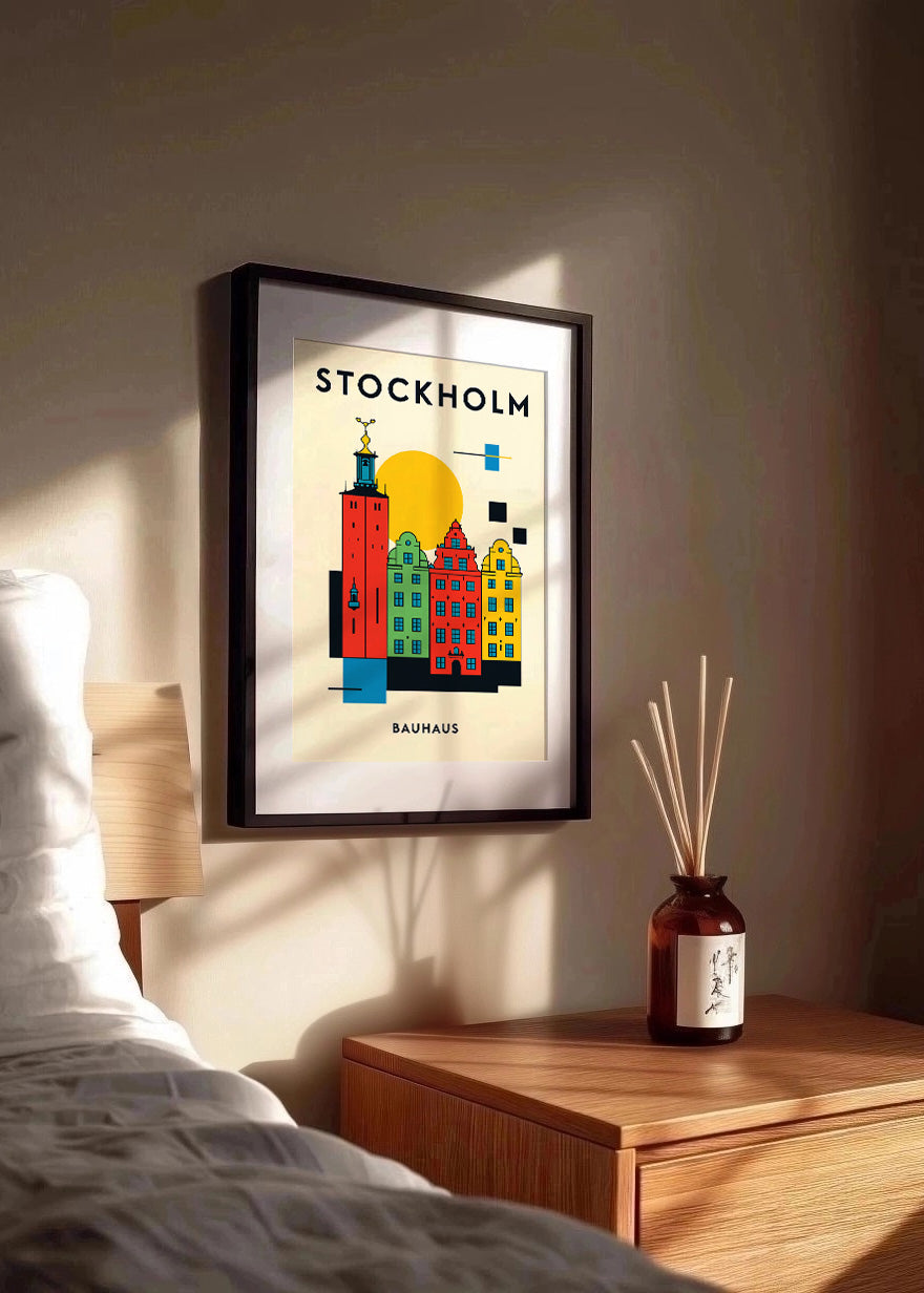 Cuadro Stockholm Poster Bauhaus