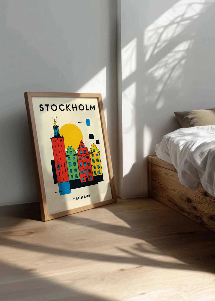 Cuadro Stockholm Poster Bauhaus