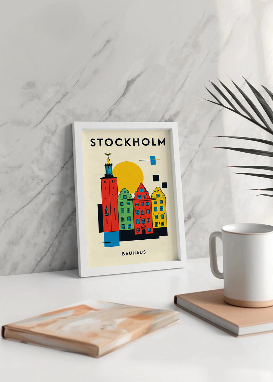 Cuadro Stockholm Poster Bauhaus