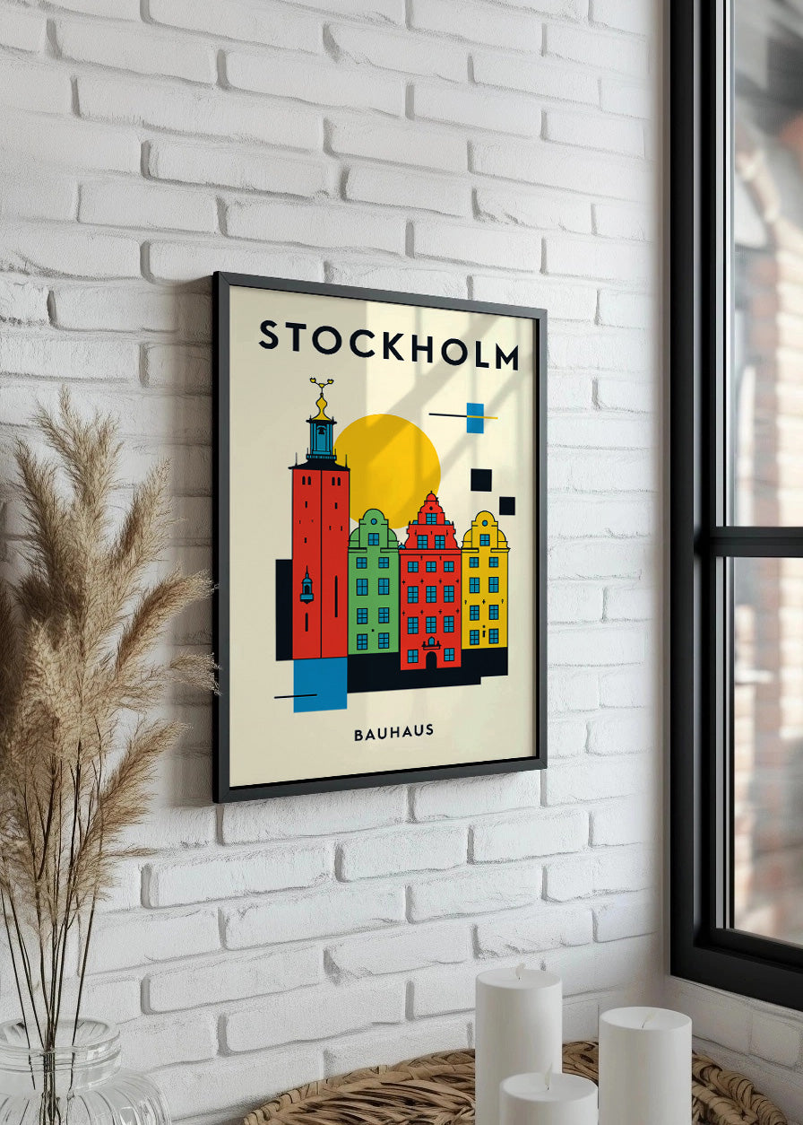 Cuadro Stockholm Poster Bauhaus