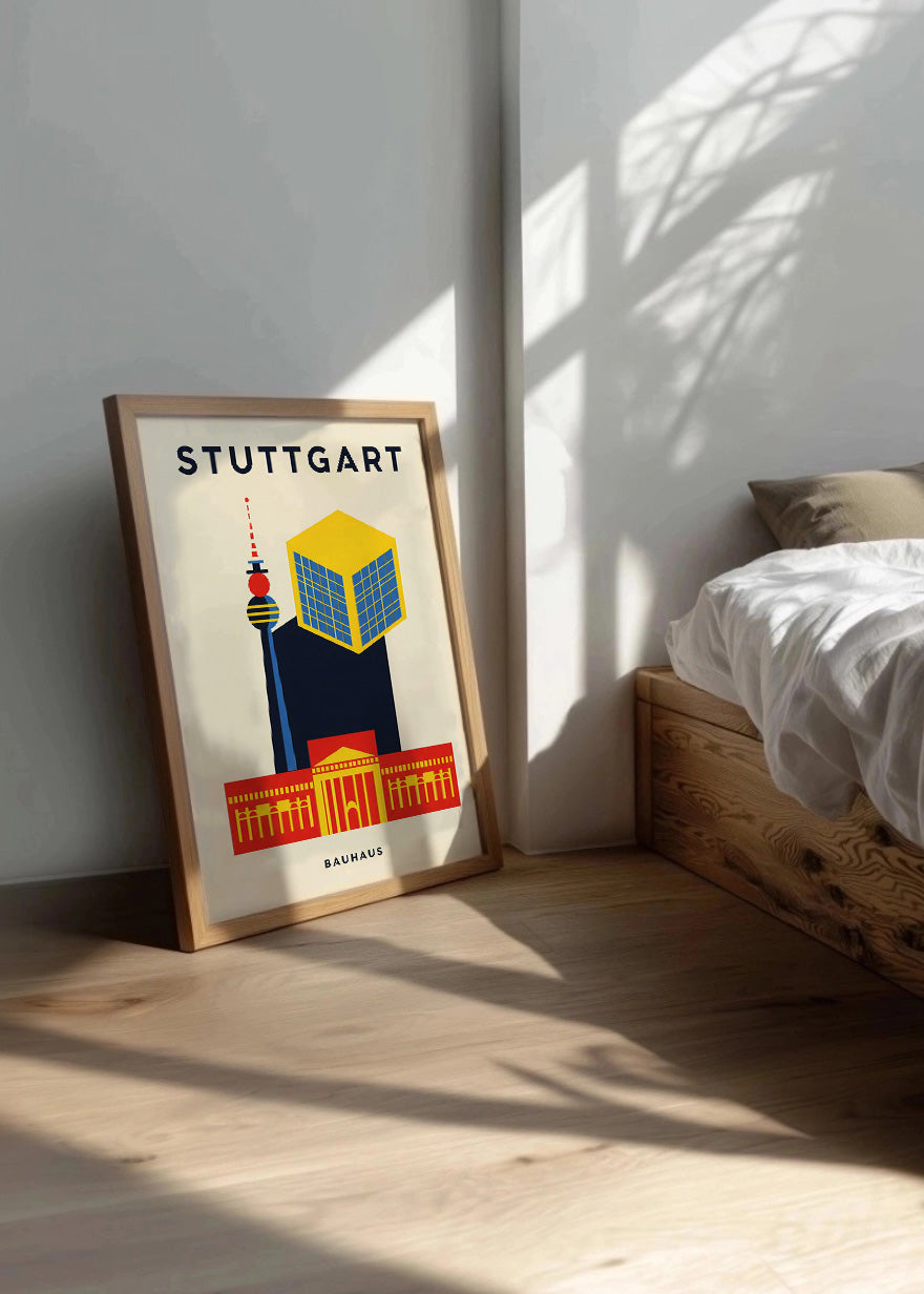 Cuadro Stuttgart Poster Bauhaus