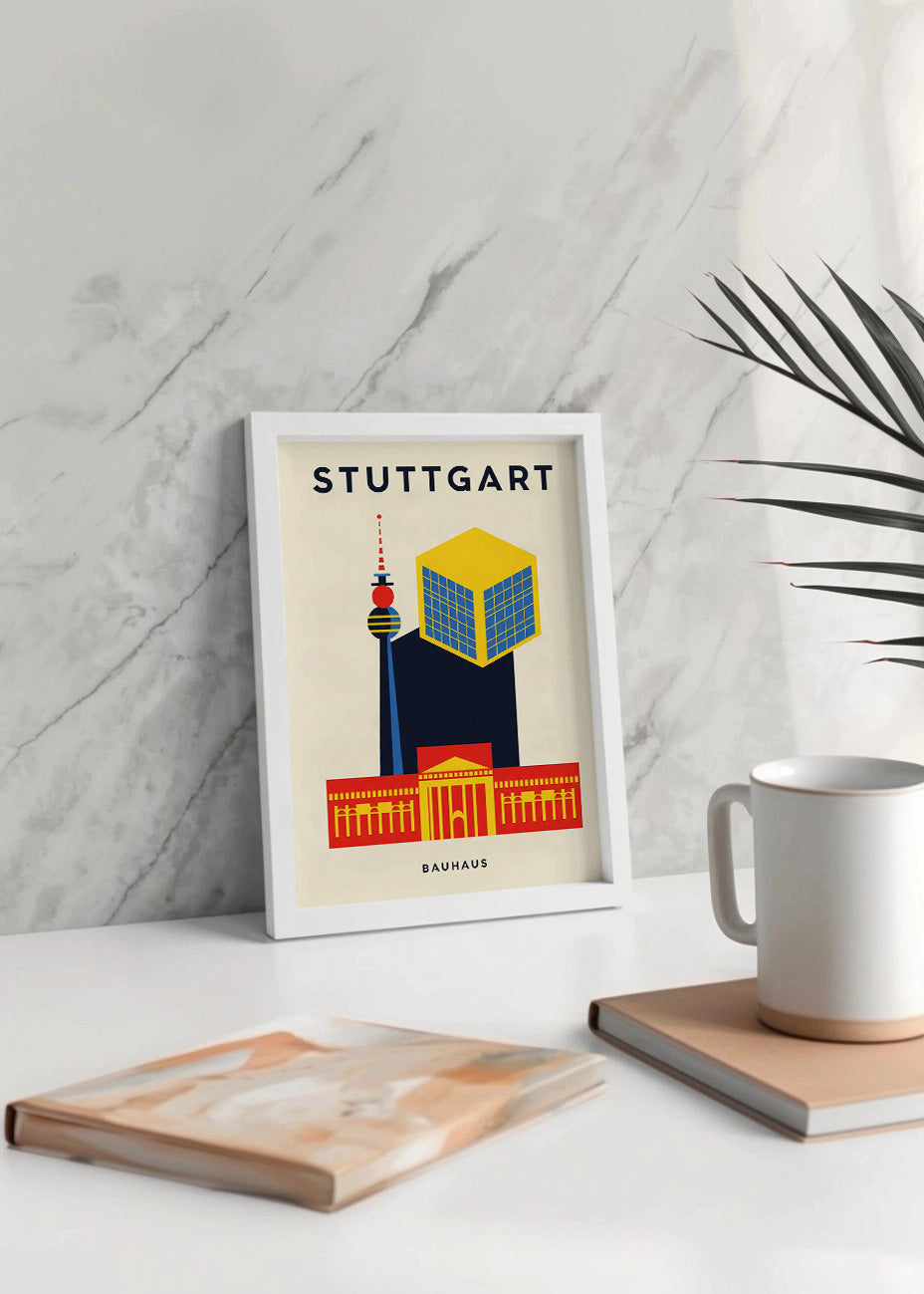 Cuadro Stuttgart Poster Bauhaus