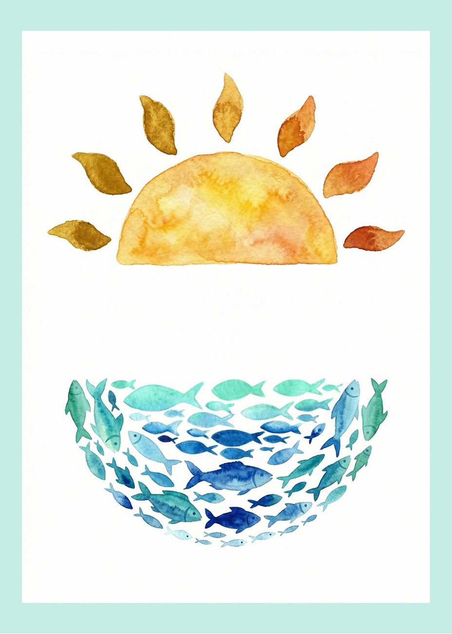 Cuadro Sun sea