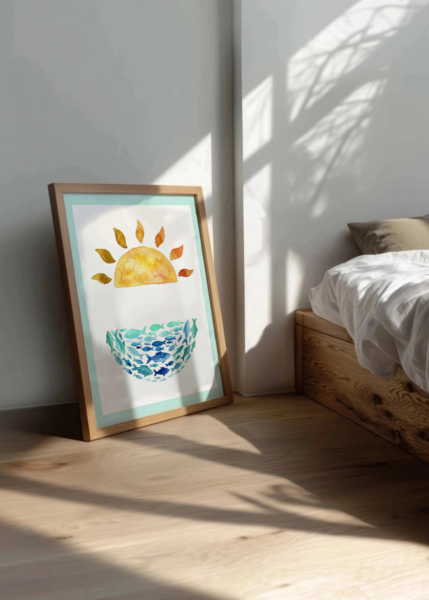 Cuadro Sun sea