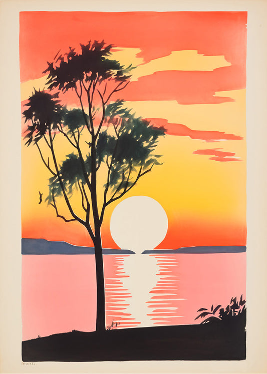 Cuadro ​Sunset in Matisse style