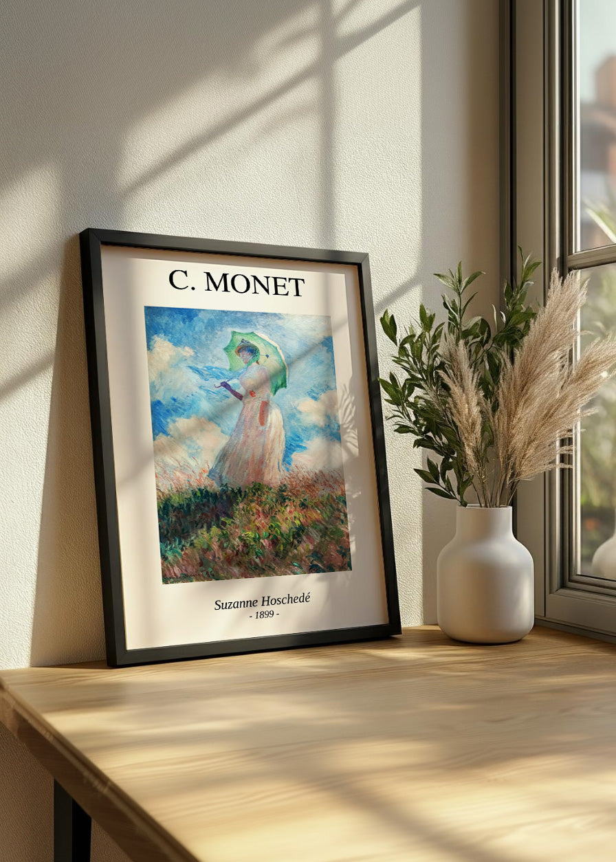 Cuadro Suzanne Hoschedé (Monet)