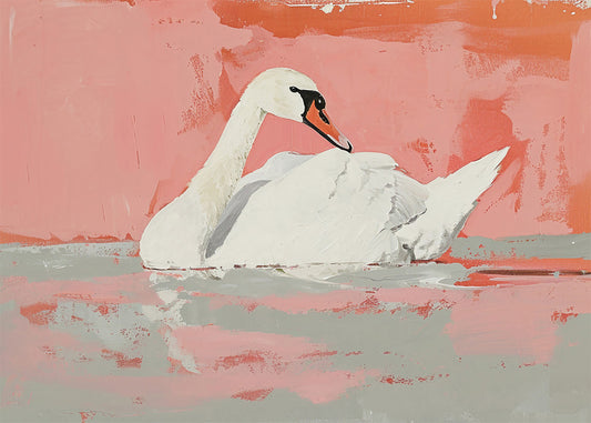 Cuadro ​Swan and swim