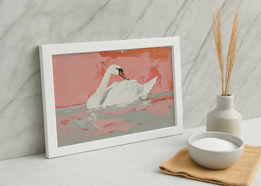 Cuadro ​Swan and swim