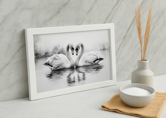 Cuadro ​Swan love