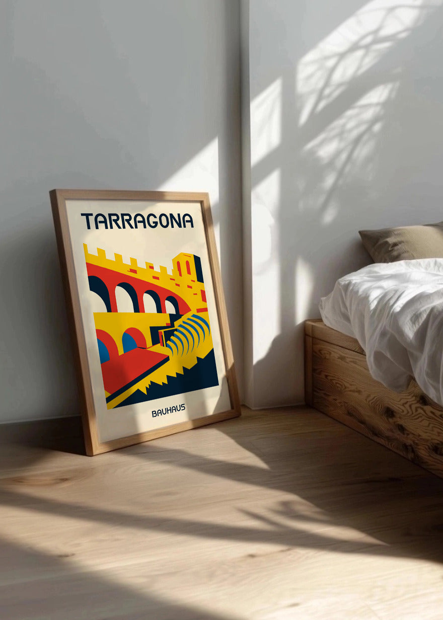 Cuadro Tarragona Poster Bauhaus