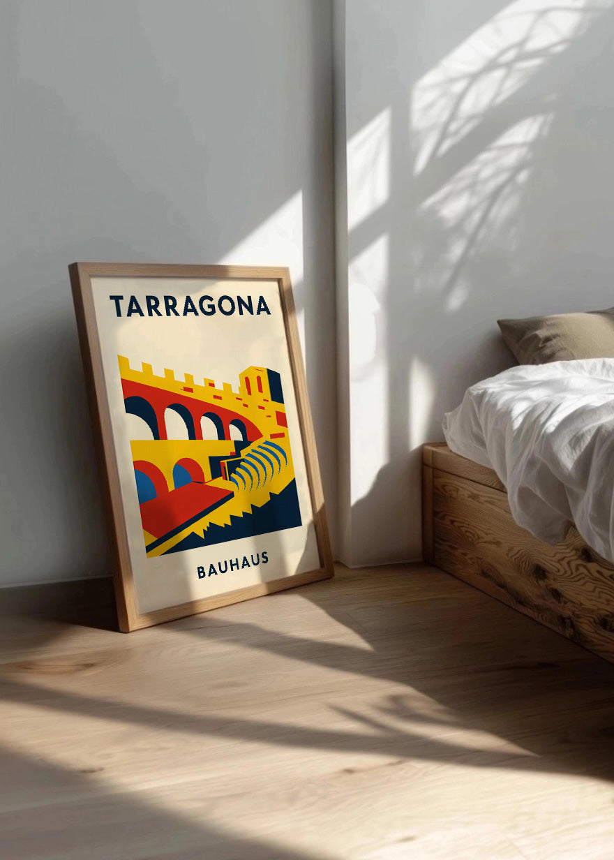 Cuadro Tarragona Poster Bauhaus