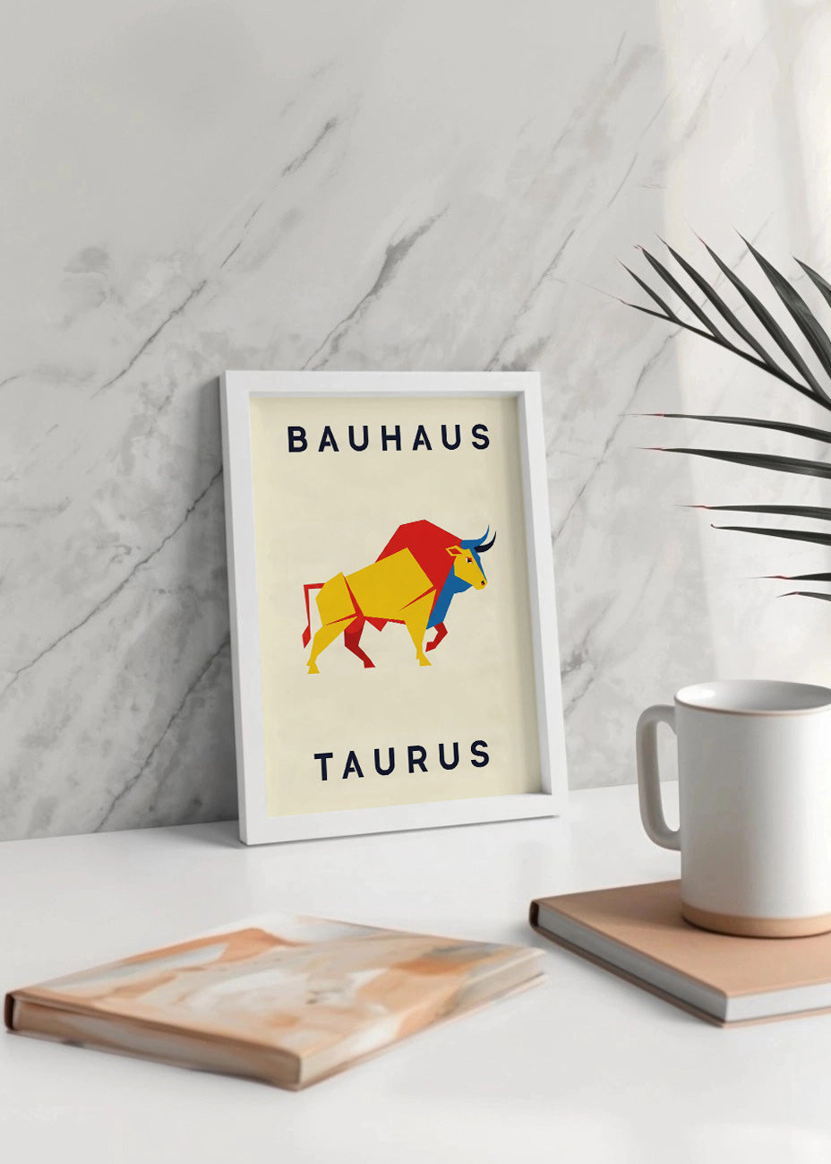 Cuadro Tauro Bauhaus