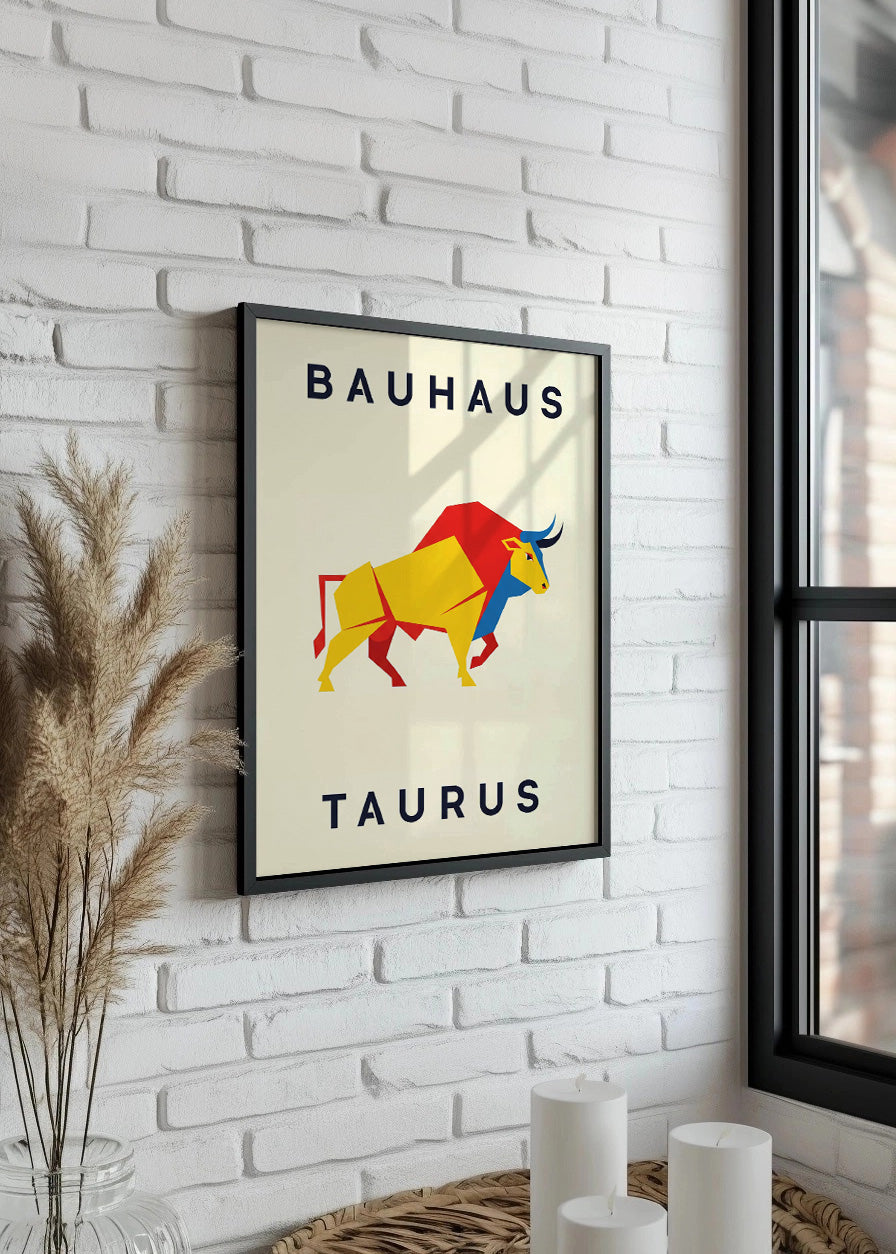 Cuadro Tauro Bauhaus