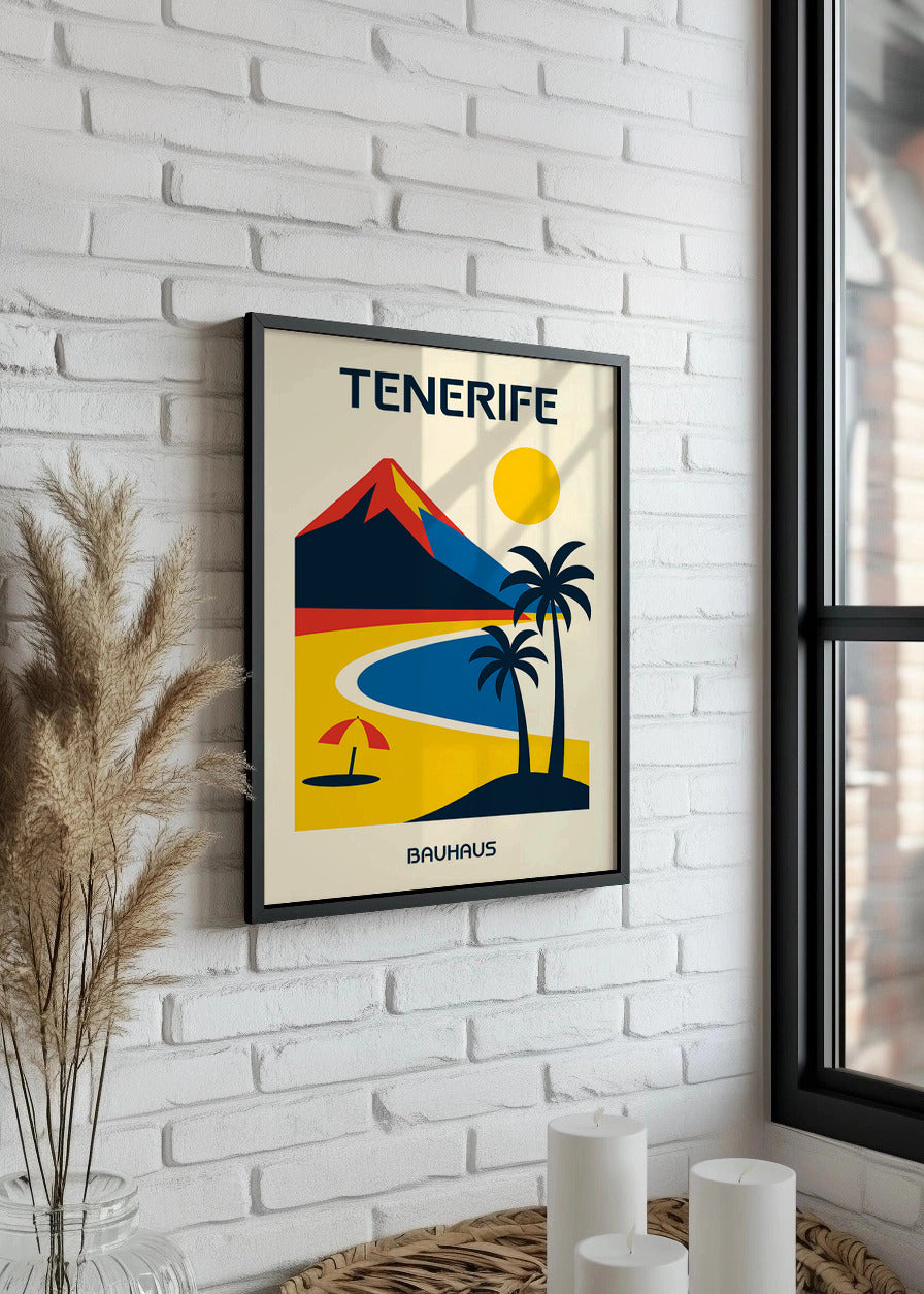 Cuadro Tenerife Poster Bauhaus