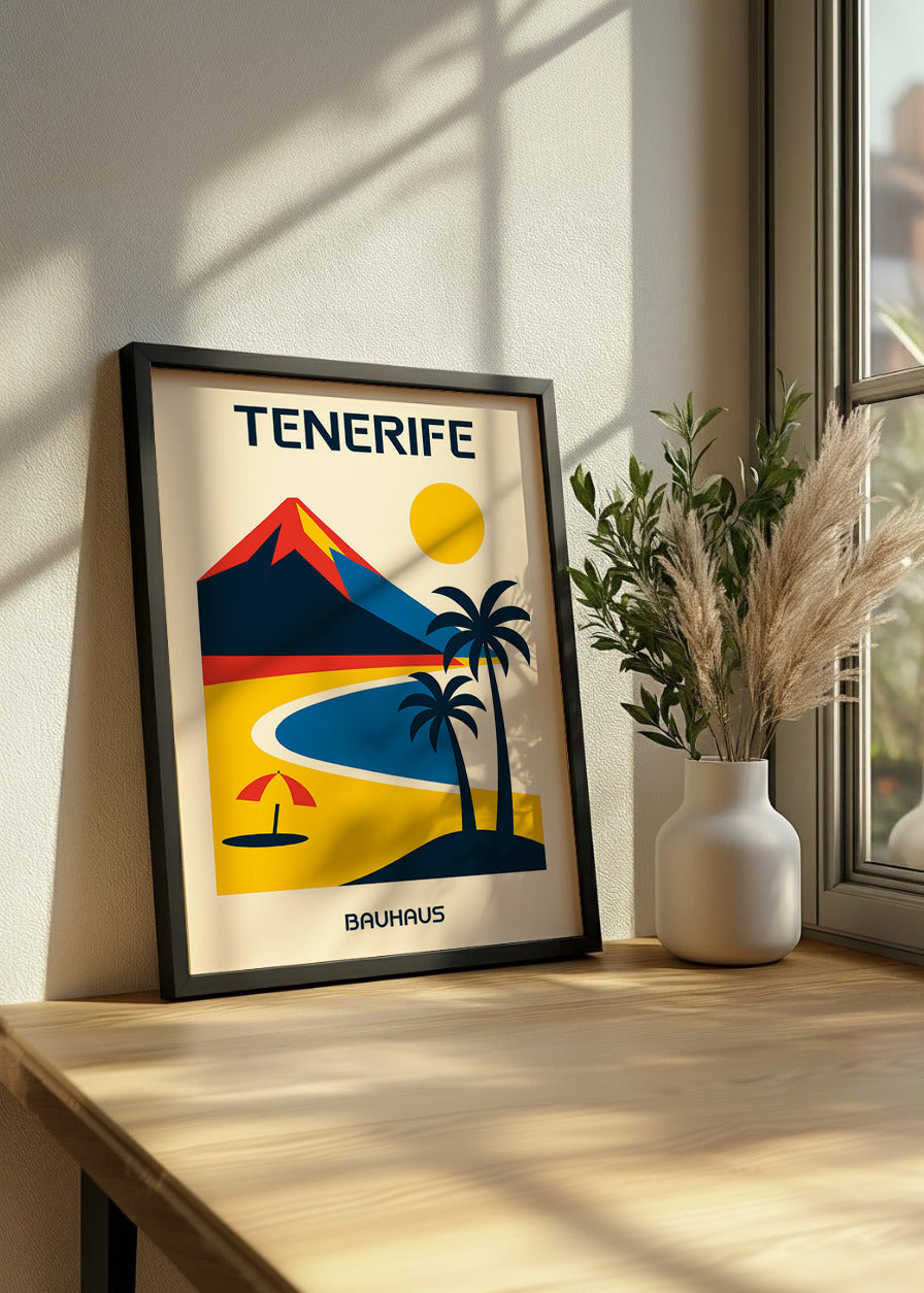 Cuadro Tenerife Poster Bauhaus