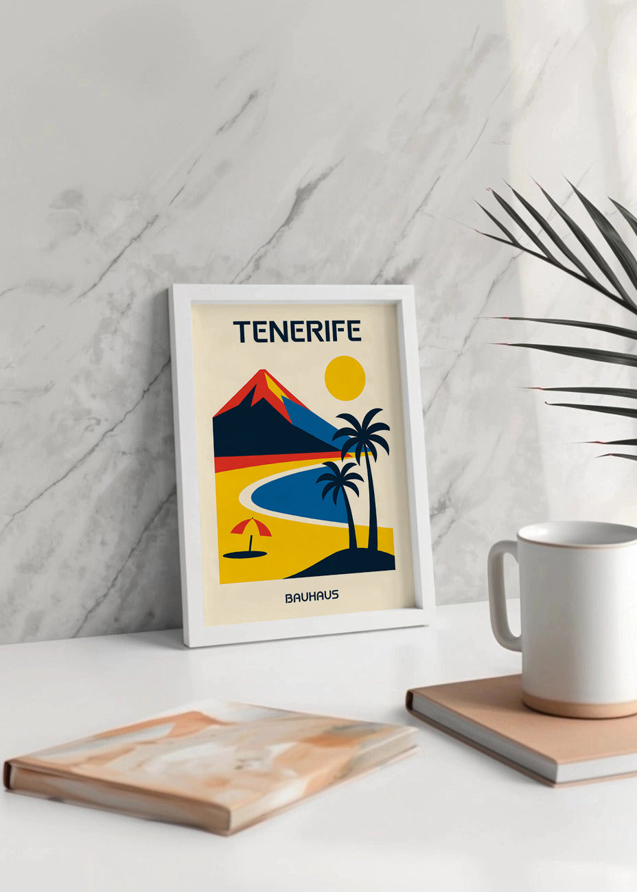 Cuadro Tenerife Poster Bauhaus