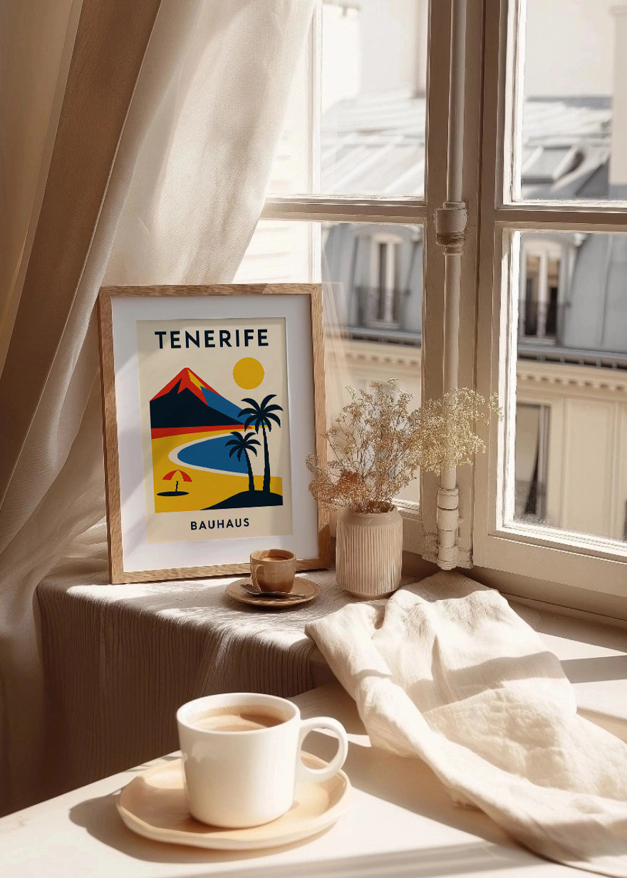 Cuadro Tenerife Poster Bauhaus