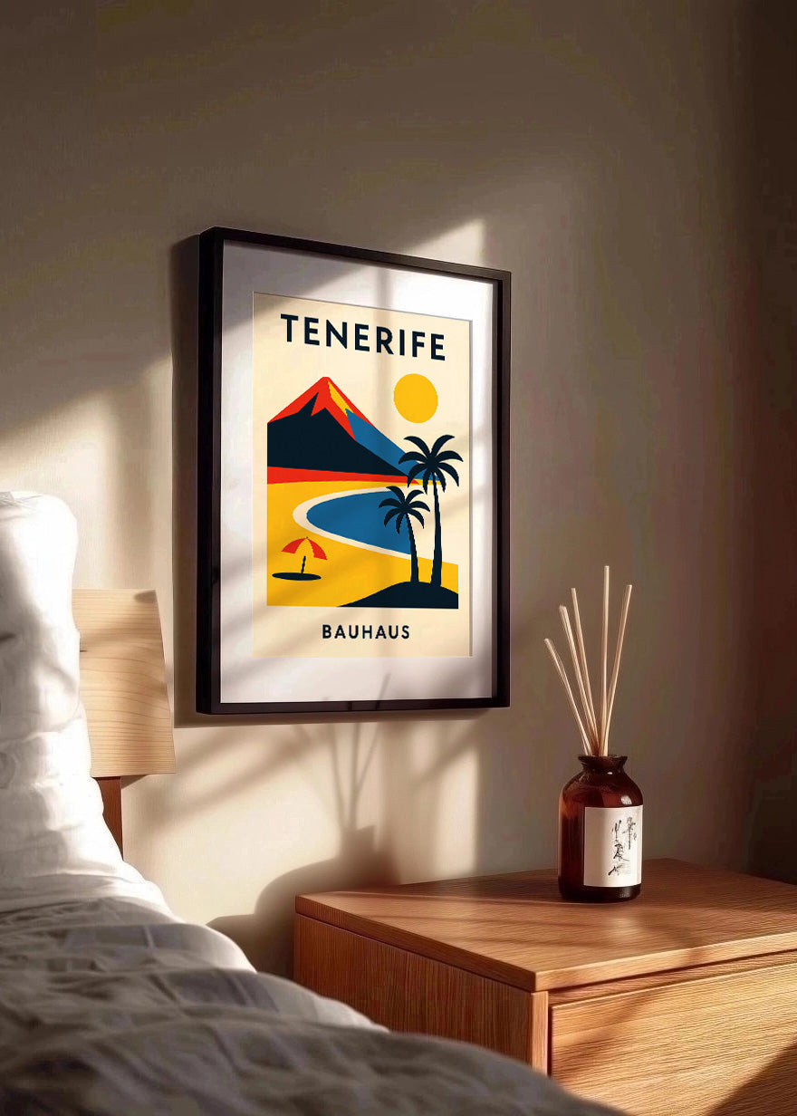 Cuadro Tenerife Poster Bauhaus