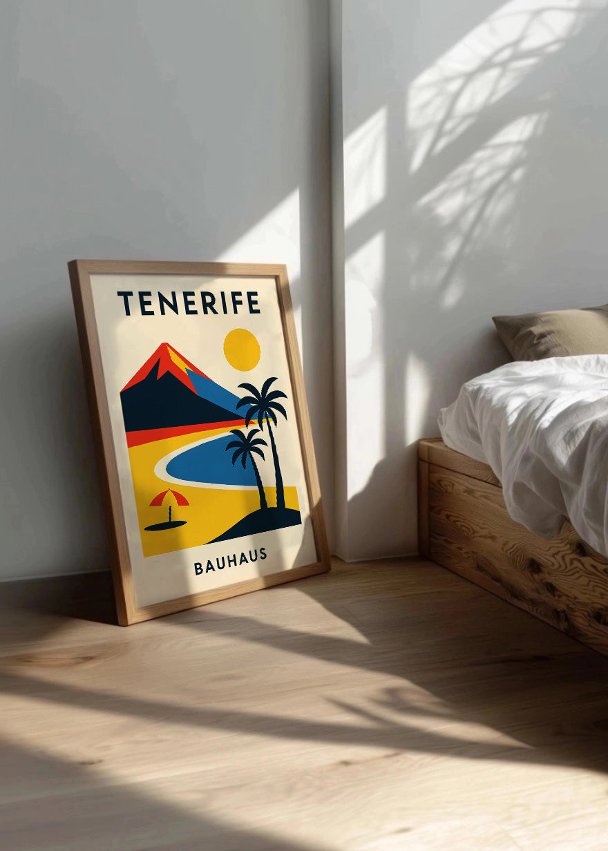 Cuadro Tenerife Poster Bauhaus