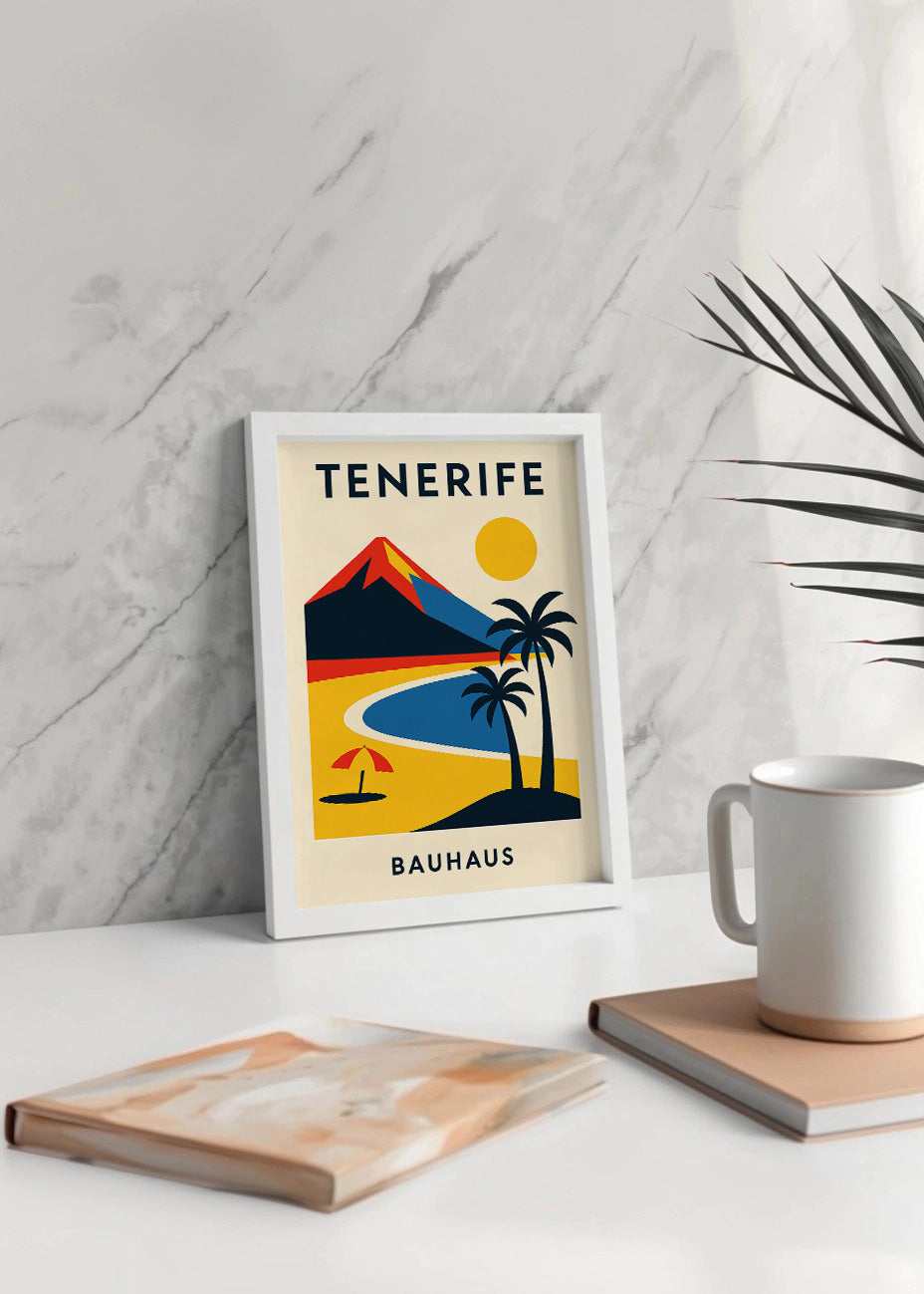 Cuadro Tenerife Poster Bauhaus