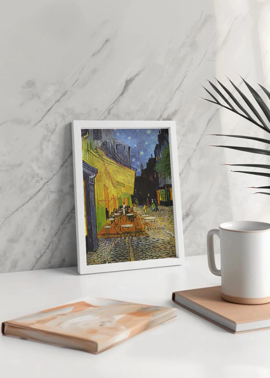 Cuadro ​Terraza de café por la noche, Place du Forum (Van Gogh)