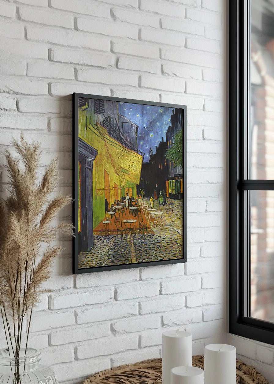 Cuadro ​Terraza de café por la noche, Place du Forum (Van Gogh)