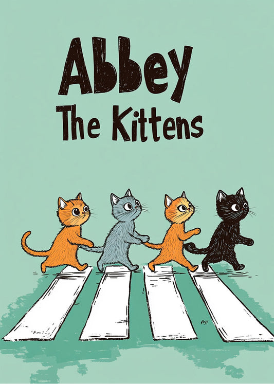 Cuadro ​The Beatles cats