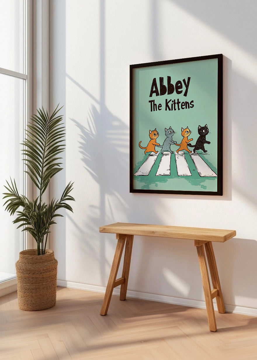 Cuadro ​The Beatles cats