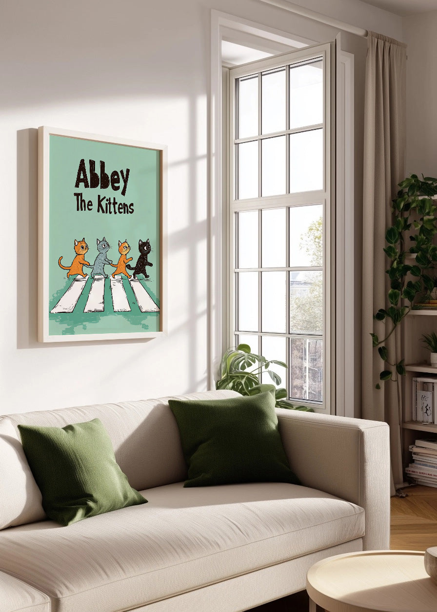 Cuadro ​The Beatles cats