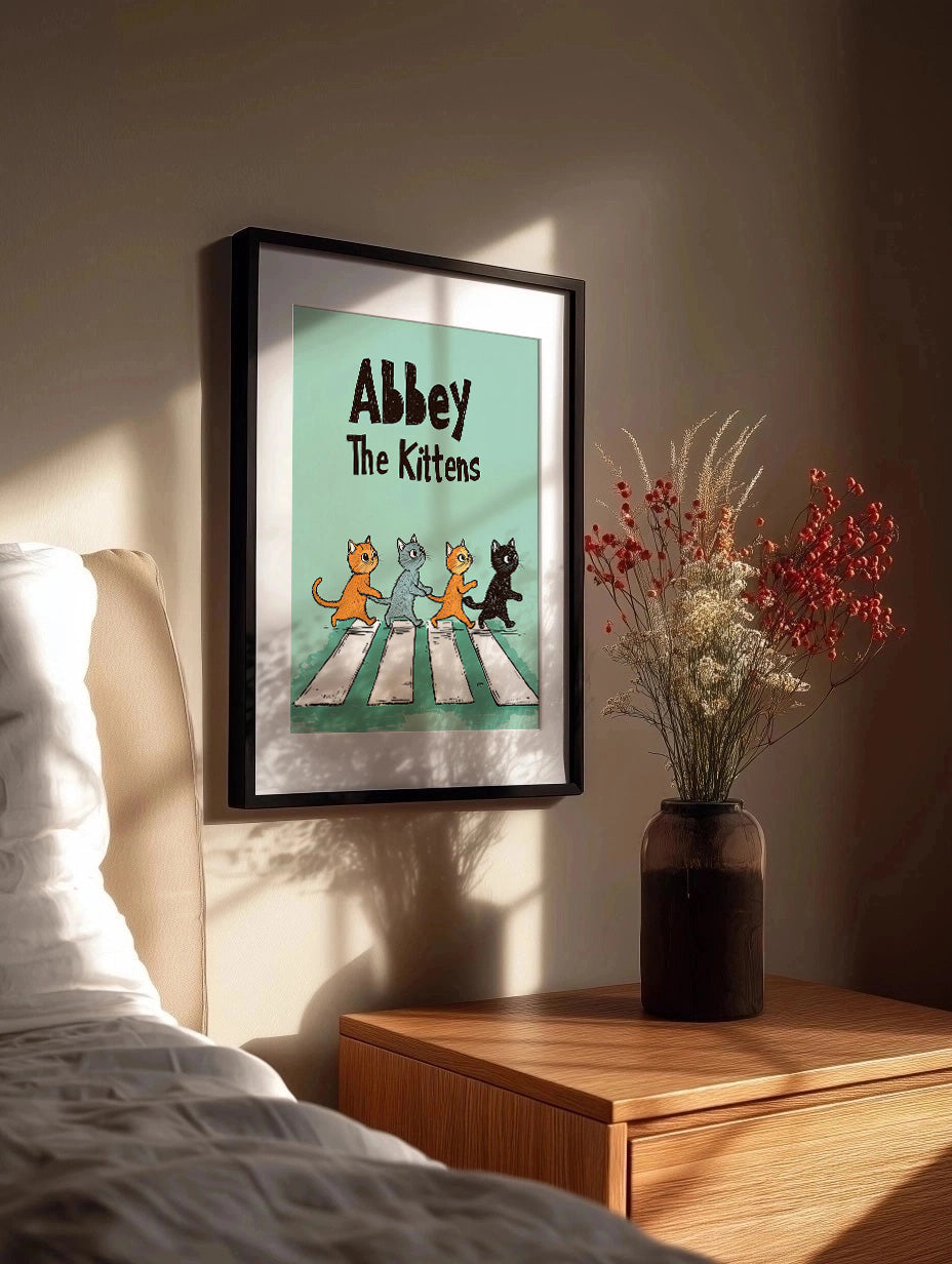 Cuadro ​The Beatles cats