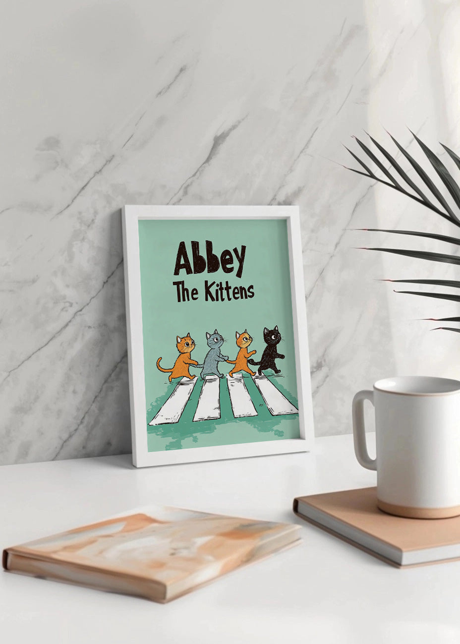 Cuadro ​The Beatles cats