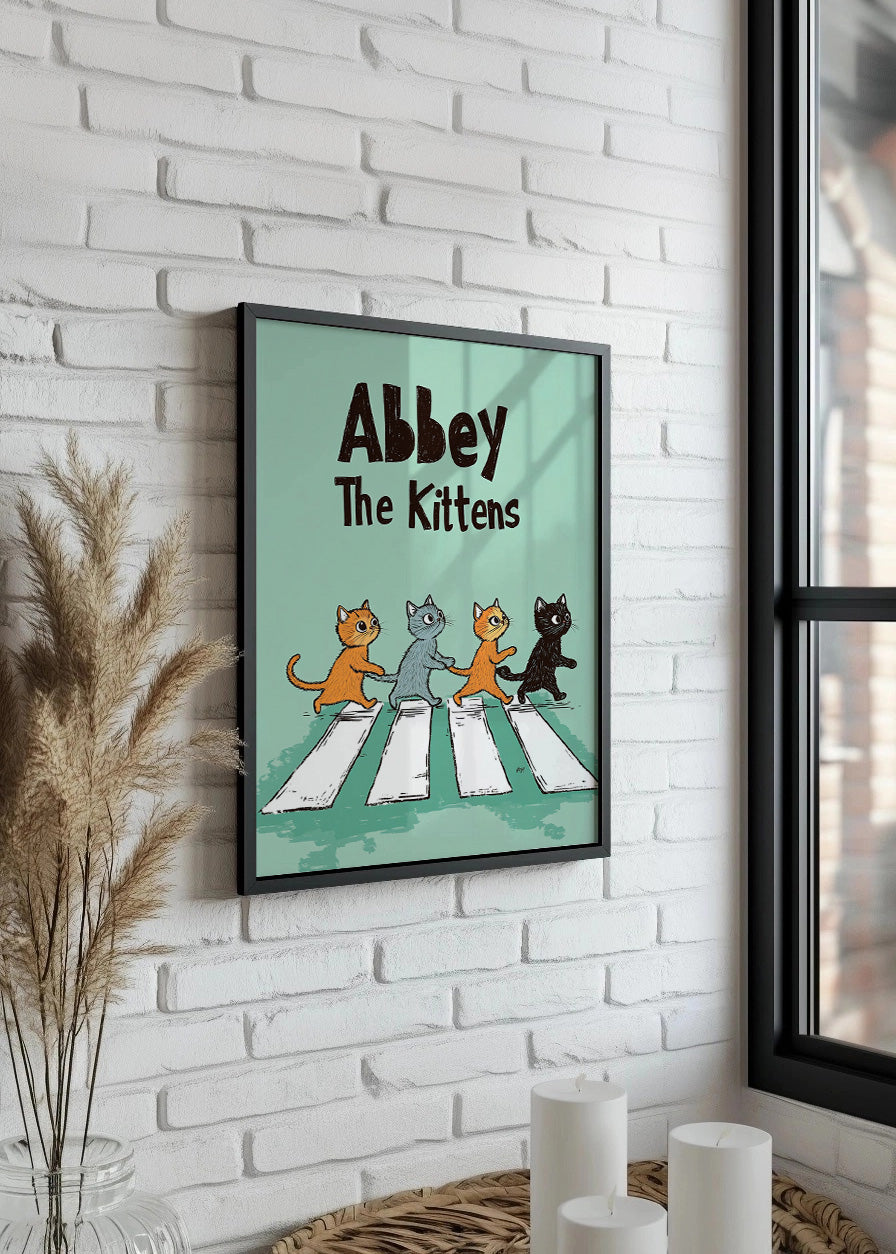 Cuadro ​The Beatles cats