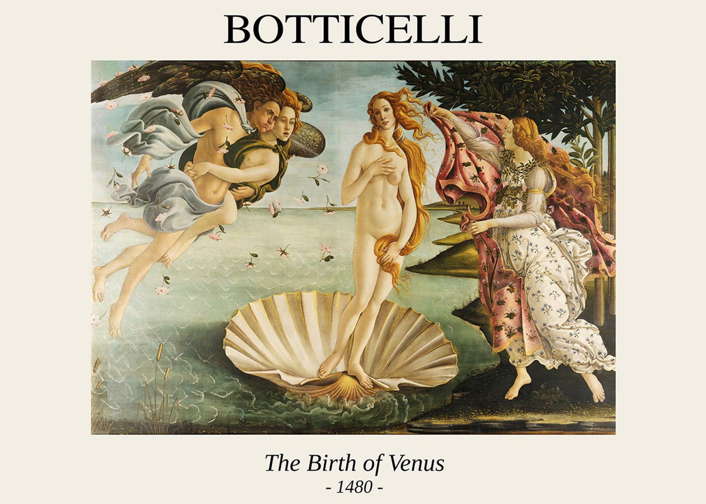La naissance de Vénus (Botticelli)
