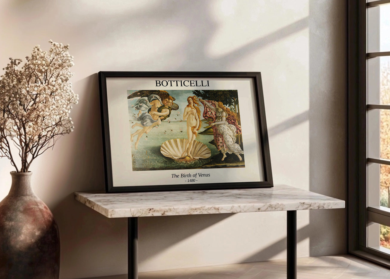 La naissance de Vénus (Botticelli)