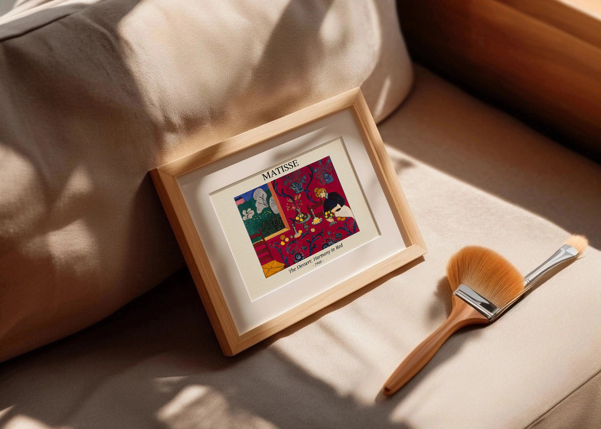 Die Dessert-Harmonie in Rot (Matisse)