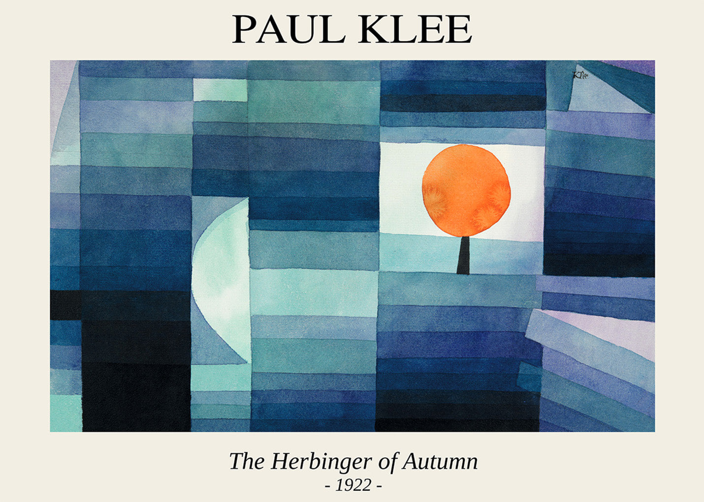 L’erbinger dell’autunno (Paul Klee)