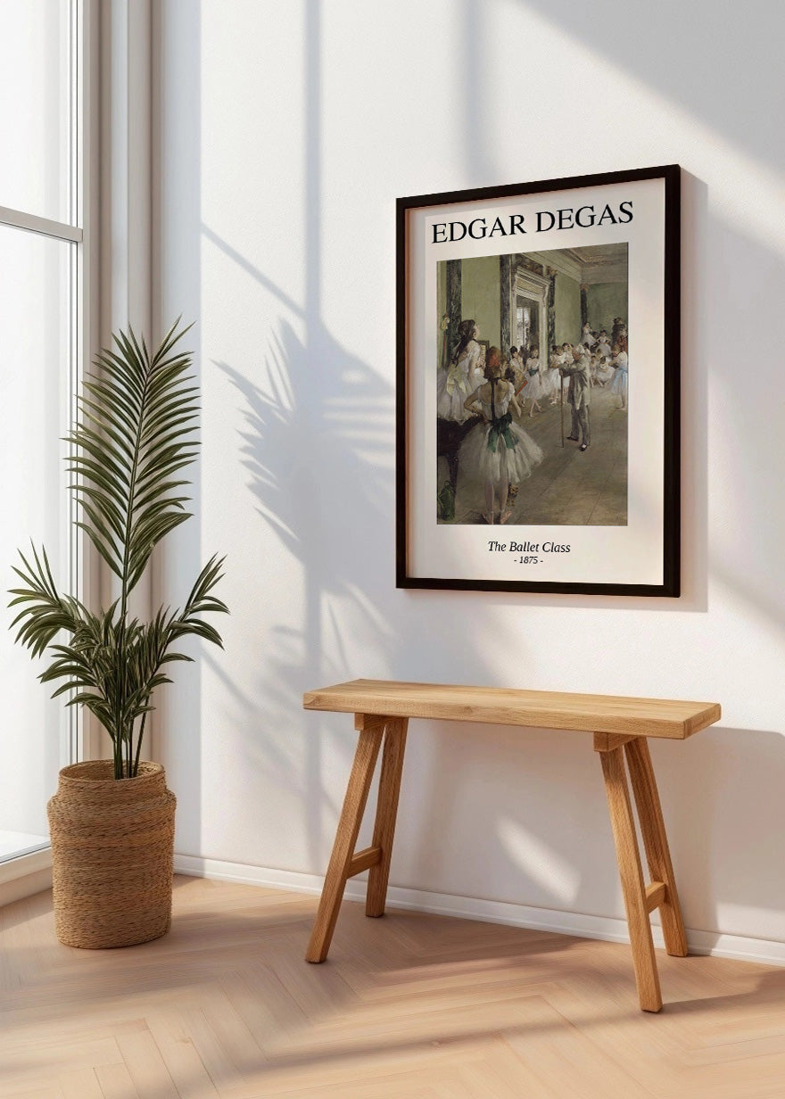 Cuadro The Ballet Class (Edgar Degas)
